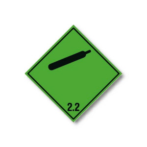 Co2 vehicle Sticker sign 100mm transportation 